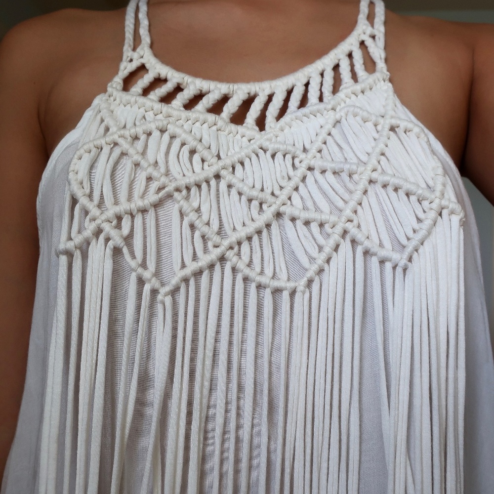 Mango Crochet Tank